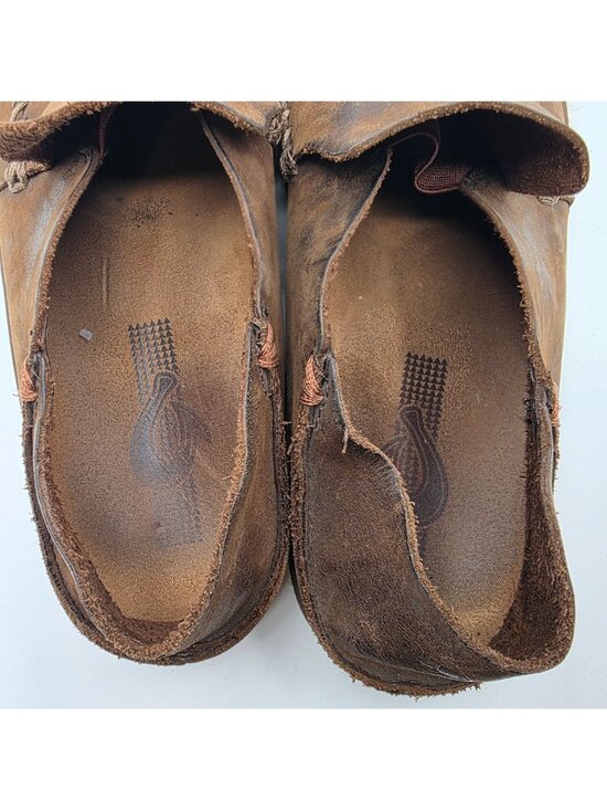 Olukai Akahai Mens Size 9 Brown Shoes Leather Casual Slip On Loafers Comfort main image 10